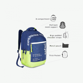 GOLDLINE Iconic School Bag Backpack for Girls  BoysModern Design Leak  Proof  Water Resistant 25L Bookbag with Water Bottle PocketLightweight  Elementary Backpack for Kids 41x 28 x 22 cm Grey 