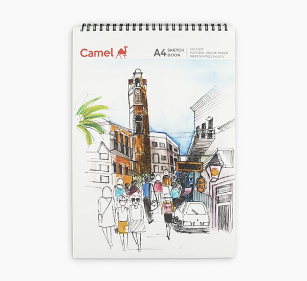 Camel Sketch Book in A4 size