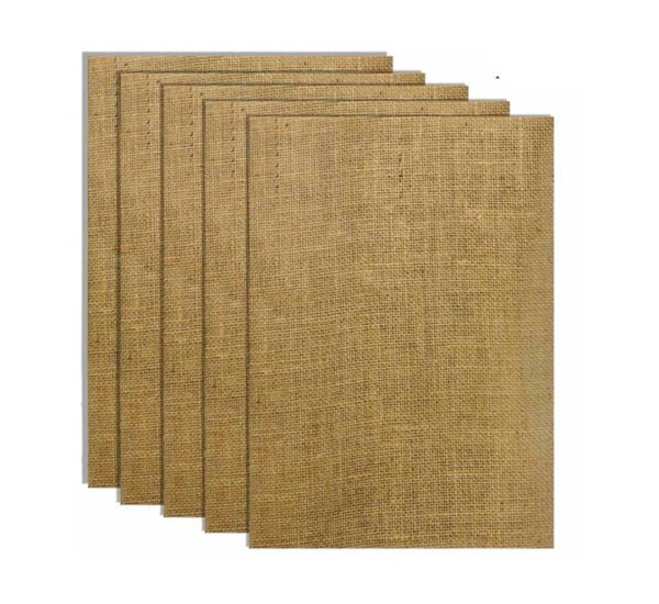 A4 Jute Sheet With Laminated 5pcs