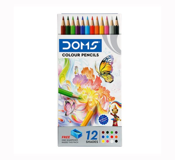 DOMS Colour Pencil 12 Shades