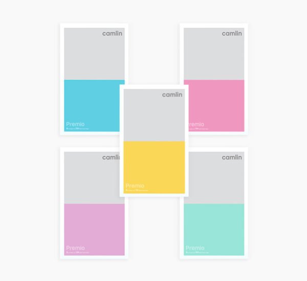 Camlin  Premio  Long  Notebook  -  Single  Line  Ruling