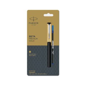 LUXOR Parker Beta Premium Gold With Stainless Steel Ball Pen Ball Pen  (Ink Color - Blue)