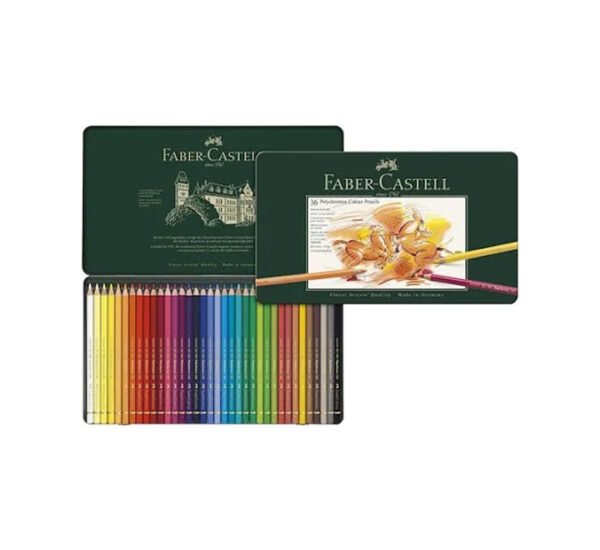 Faber-Castell Polychromos Color Pencil Set - Pack of 36