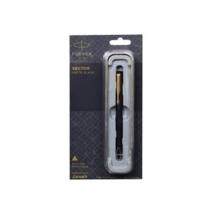PARKER Vector Matte Black Fountain Pen Gold Trim Fountain Pen