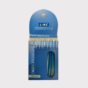 Linc Ocean Classic Gel Pen, Blue, 10 pcs