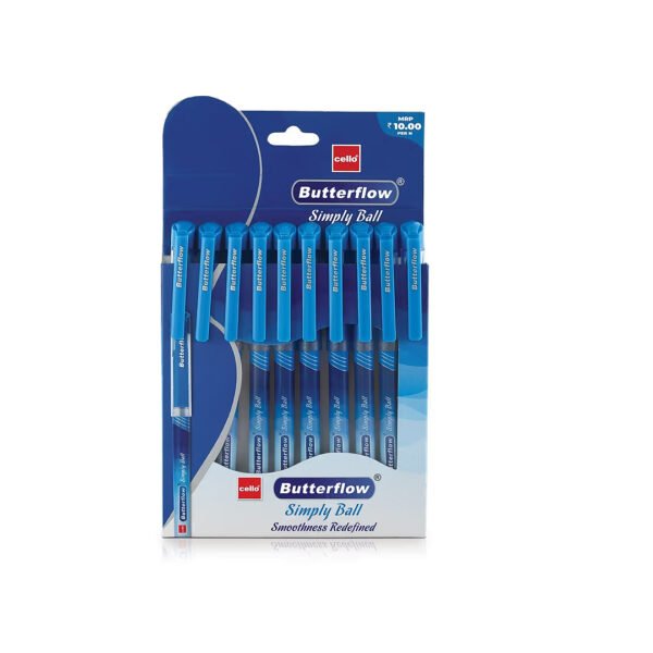 Cello Butterflow Simply Ball Pen | Pack of 10