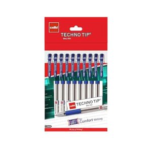 Cello Technotip Ball Pen Set | Pack of 10
