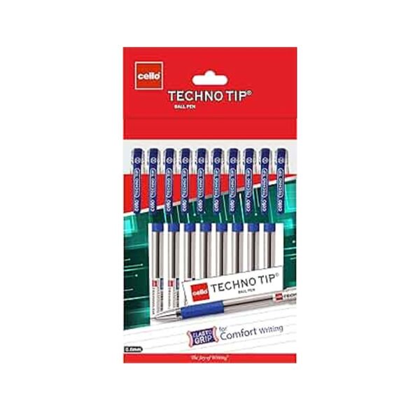 Cello Technotip Ball Pen Set | Pack of 10