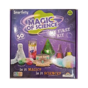 Smartivity Magic Science Kit for Kids Ages 4-6-8 Years | Birthday Gifts for Boys & Girls | 50+ Amazing Science Experiments I Educational Toy for Kids Age 4,5,6,7,8 Year Old