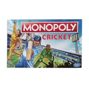 Monopoly Cricket Board Game | Cricket-Themed Monopoly Board Game for Families and Kids | for Ages 8+ | for 2 to 6 Players | Birthday Gift for Kids & Families